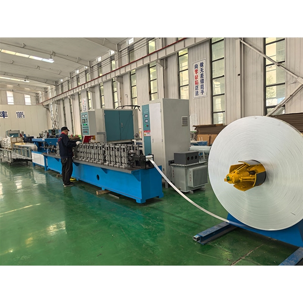 高频焊铝隔条成型机